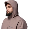 Columbia Hikebound II Jacket, Wasserdichte Regenjacke für Herren(Stahl)