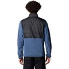 Columbia Men’s Basin Butte Fleece Full Zip, Full Zip Fleece Jacket, Black, Size L(Dark Mountain  Black)