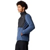 Columbia Men’s Basin Butte Fleece Full Zip, Full Zip Fleece Jacket, Black, Size L(Dark Mountain  Black)