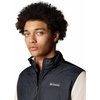 Columbia Men’s Basin Butte Fleece Full Zip, Full Zip Fleece Jacket, Black, Size L(Dark Stone  Black)