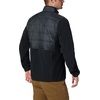 Columbia Men’s Basin Butte Fleece Full Zip, Full Zip Fleece Jacket, Black, Size L(Schwarz)