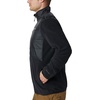 Columbia Men’s Basin Butte Fleece Full Zip, Full Zip Fleece Jacket, Black, Size L(Schwarz)