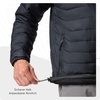 Columbia Powder Lite II Jacket, Steppjacke für Herren(010 Black)