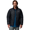 Columbia Powder Lite II Jacket, Steppjacke für Herren(Black Ripstop)