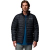 Columbia Powder Lite II Jacket, Steppjacke für Herren(Black Ripstop)