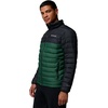 Columbia Powder Lite II Jacket, Steppjacke für Herren(Rain Forest  Black)
