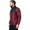 Columbia Powder Lite II Jacket, Steppjacke für Herren(Rich Wine  Schwarz)