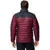 Columbia Powder Lite II Jacket, Steppjacke für Herren(Rich Wine  Schwarz)