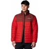Columbia Powder Lite II Jacket, Steppjacke für Herren(Segel Rot/Gewürz)