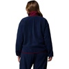 Columbia Sequoia Grove Full Zip Fleece, Fleecejacke mit durchgehendem Reißverschluss für Damen(Collegiate Navy  Rich Wine  Maple Sugar)