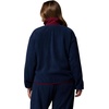 Columbia Sequoia Grove Full Zip Fleece, Fleecejacke mit durchgehendem Reißverschluss für Damen(Collegiate Navy/Rich Wine/Maple Sugar)