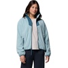 Columbia Sequoia Grove Full Zip Fleece, Fleecejacke mit durchgehendem Reißverschluss für Damen(Crushed Blue/Everblue)