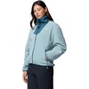 Columbia Sequoia Grove Full Zip Fleece, Fleecejacke mit durchgehendem Reißverschluss für Damen(Crushed Blue/Everblue)