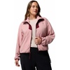 Columbia Sequoia Grove Full Zip Fleece, Fleecejacke mit durchgehendem Reißverschluss für Damen(Radiergummi Pink  Rich Wine)