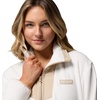 Columbia Sequoia Grove Full Zip Fleece, Fleecejacke mit durchgehendem Reißverschluss für Damen(Sea Salt/Ancient Fossil)