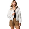 Columbia Sequoia Grove Full Zip Fleece, Fleecejacke mit durchgehendem Reißverschluss für Damen(Sea Salt/Ancient Fossil)