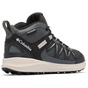 Columbia Youth Peakfreak Rush Mid Waterproof, Trekking- Und Wanderstiefel für Unisex Kinder(Black Grill)