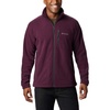 Columbia 1420421CB FAST TREK II FULL ZIP FLE(Black Cherry  Shark)