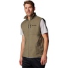 Columbia Ascender II Softshell Vest, Softshell Weste für Herren(Steingrün)