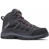 Columbia Crestwood Mid Waterproof, Trekking- Und Wanderstiefel für Herren(Dark Grey Deep Rust 089)