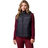 Columbia Damen Sienna Hill Quilted Vest Fleece-Weste (1er Pack)(Schwarz)