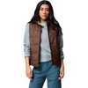 Columbia Damen Sienna Hill Quilted Vest Fleece-Weste (1er Pack)(Tabak)