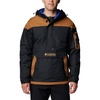 Columbia Herren Challenger™ II Insulated Pullover Winterpullover Jacke (1er Pack)(Black/Camel Brown)