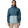 Columbia Hikebound II Jacket, Wasserdichte Regenjacke für Herren(Everblue/Crushed Blue)
