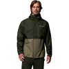 Columbia Hikebound II Jacket, Wasserdichte Regenjacke für Herren(Greenscape/Stone Green)