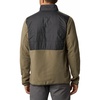 image:imageColumbia Mens Basin Butte Fleece Full Zip Full Zip Fleece Jacket Black Size LStone GreenShark