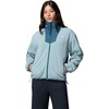 Columbia Sequoia Grove Full Zip Fleece, Fleecejacke mit durchgehendem Reißverschluss für Damen(Crushed Blue/Everblue)