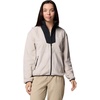 Columbia Sequoia Grove Full Zip Fleece, Fleecejacke mit durchgehendem Reißverschluss für Damen(Dark Stone/Black)