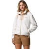 Columbia Sequoia Grove Full Zip Fleece, Fleecejacke mit durchgehendem Reißverschluss für Damen(Sea Salt/Ancient Fossil)