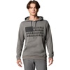 Charcoal Heather/Treestriped Flagge