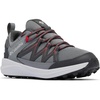 Titanium Grey Steel Mountain Red