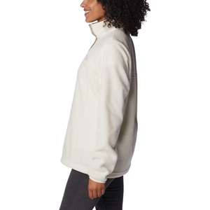 Columbia Benton Springs 1/2 Snap Pull Over II, Fleece Pullover für Damen(Chalk/Ancient Fossil)