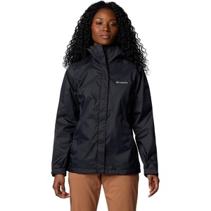 Columbia Damen Arcadia 2 Jacket Wasserdichte Regenjacke (1er Pack)(Schwarz)