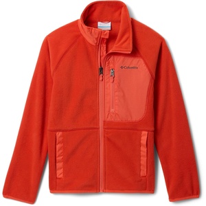 Columbia Fast Trek V Full Zip, Fleecejacke mit durchgehendem Reißverschluss für Unisex Kinder(Super Sonic/Zing)