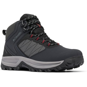 Columbia Herren Transverse Hike Wander Stiefel Wanderschuhe Outdoor 2067401 010(Schwarz Mountain Red Grau)