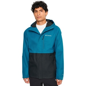 Columbia Hikebound II Jacket, Wasserdichte Regenjacke für Herren(Phoenix Blue/Black)