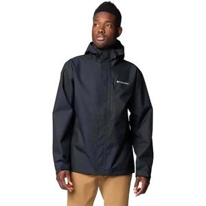 Columbia Hikebound II Jacket, Wasserdichte Regenjacke für Herren(Schwarz)