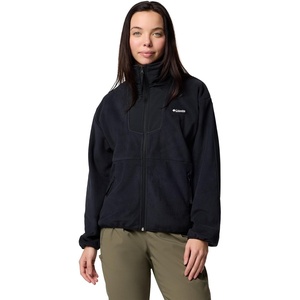 Columbia Sequoia Grove Full Zip Fleece, Fleecejacke mit durchgehendem Reißverschluss für Damen(Schwarz)