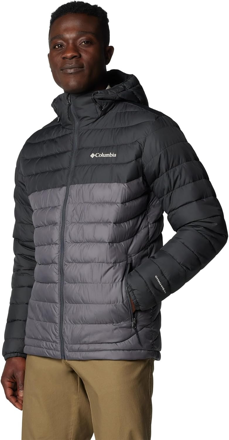 image:imageColumbia 2086944CB POWDER LITE II HOODED JACCity GreyShark