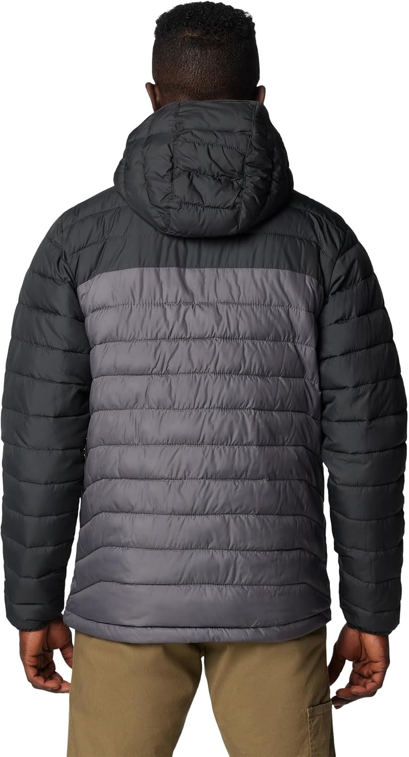 image:imageColumbia 2086944CB POWDER LITE II HOODED JACCity GreyShark