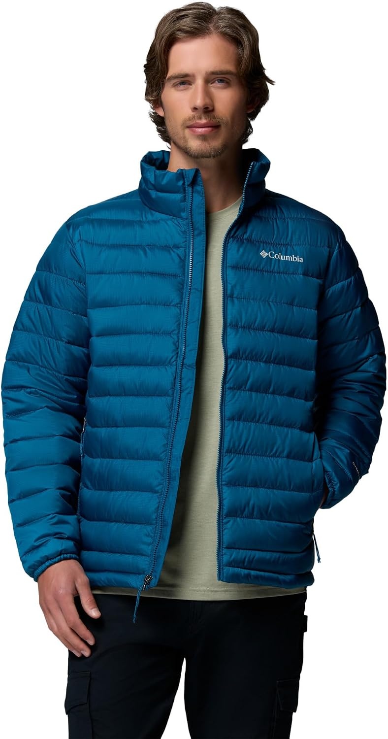 image:imageColumbia 2086944CB POWDER LITE II HOODED JACPhoenix Blue Ripstop