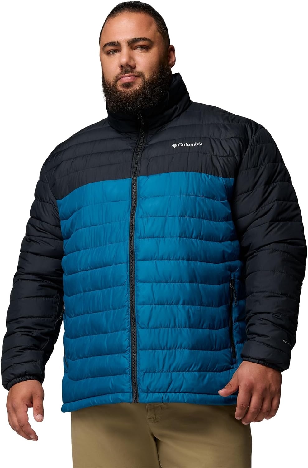 image:imageColumbia 2086944CB POWDER LITE II HOODED JACPhoenix BlueBlack