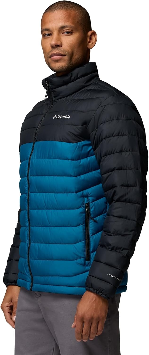 image:imageColumbia 2086944CB POWDER LITE II HOODED JACPhoenix BlueBlack