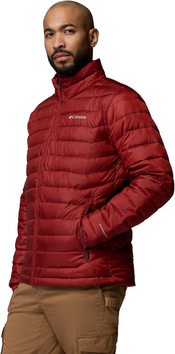 image:imageColumbia 2086944CB POWDER LITE II HOODED JACRed Oxide Ripstop