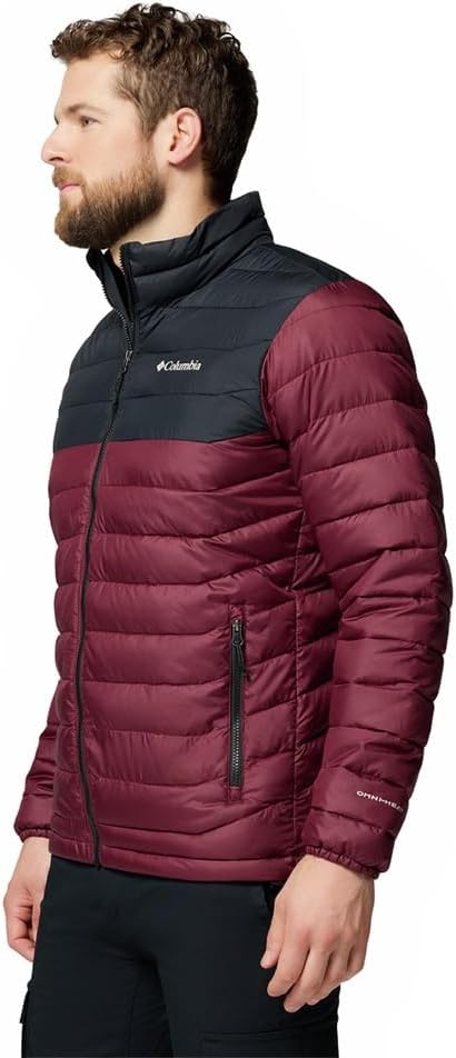 image:imageColumbia 2086944CB POWDER LITE II HOODED JACRich Wine Schwarz