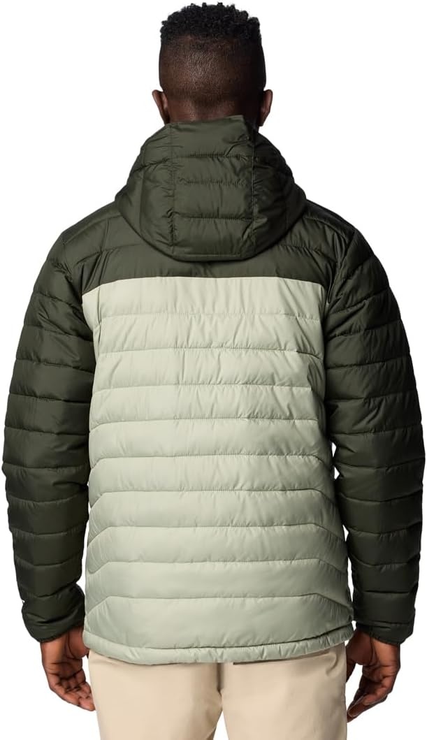 image:imageColumbia 2086944CB POWDER LITE II HOODED JACSafari Greenscape